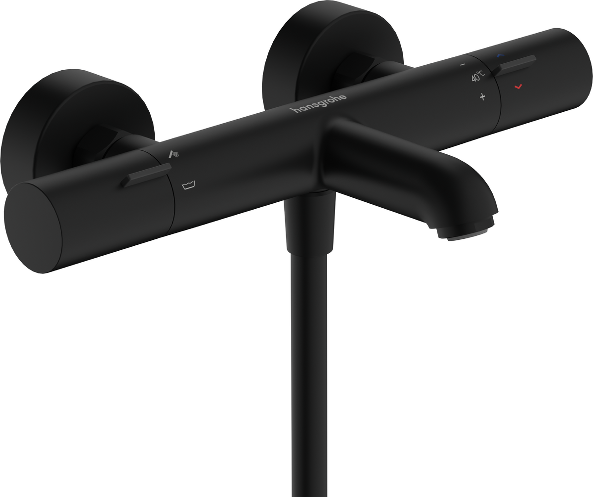 Термостат для ванны hansgrohe Ecostat Fine 13325670 матовый черный 47860₽