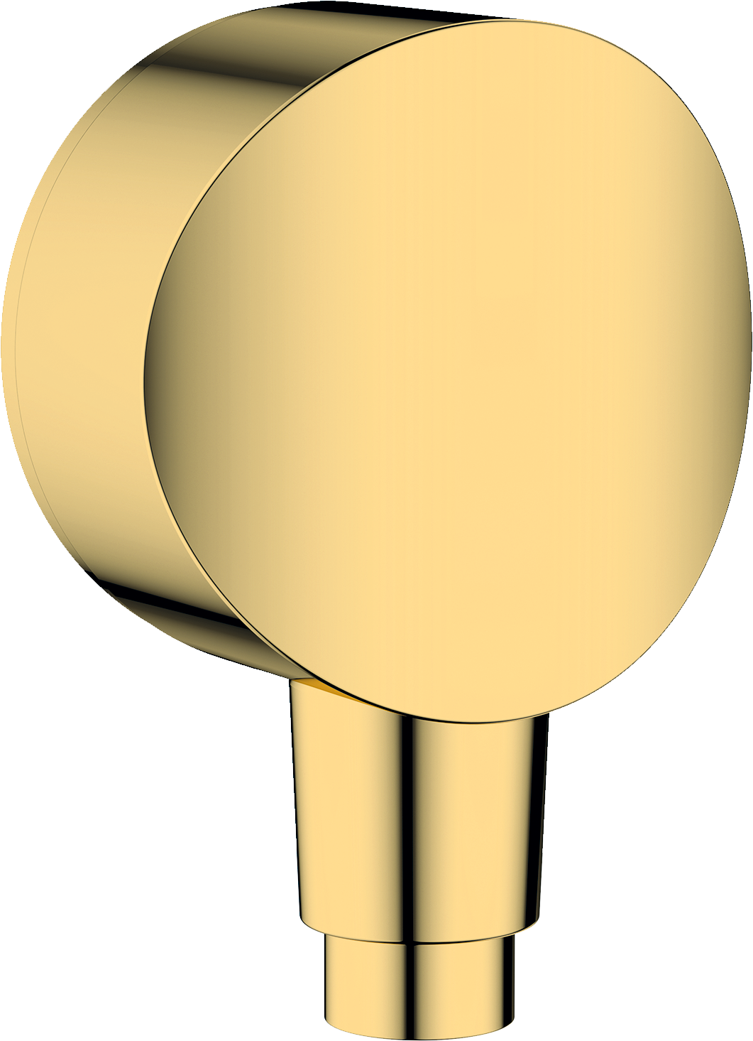 Шланговое подключение hansgrohe FixFit S с клапаном обратного тока 26453990 полированное золото 6100₽