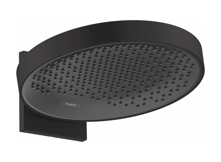 Верхний душ hansgrohe Rainfinity 360 1jet с настенным креплением 26230670 матовый черный 167100₽