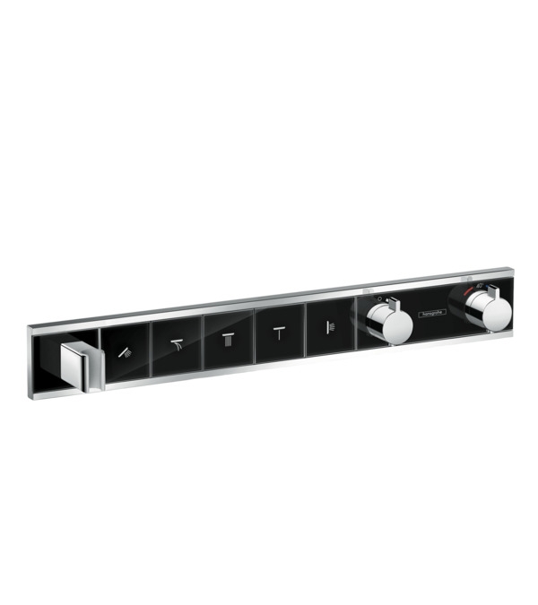 Термостат hansgrohe RainSelect для 5 потребителей, хром 15358600