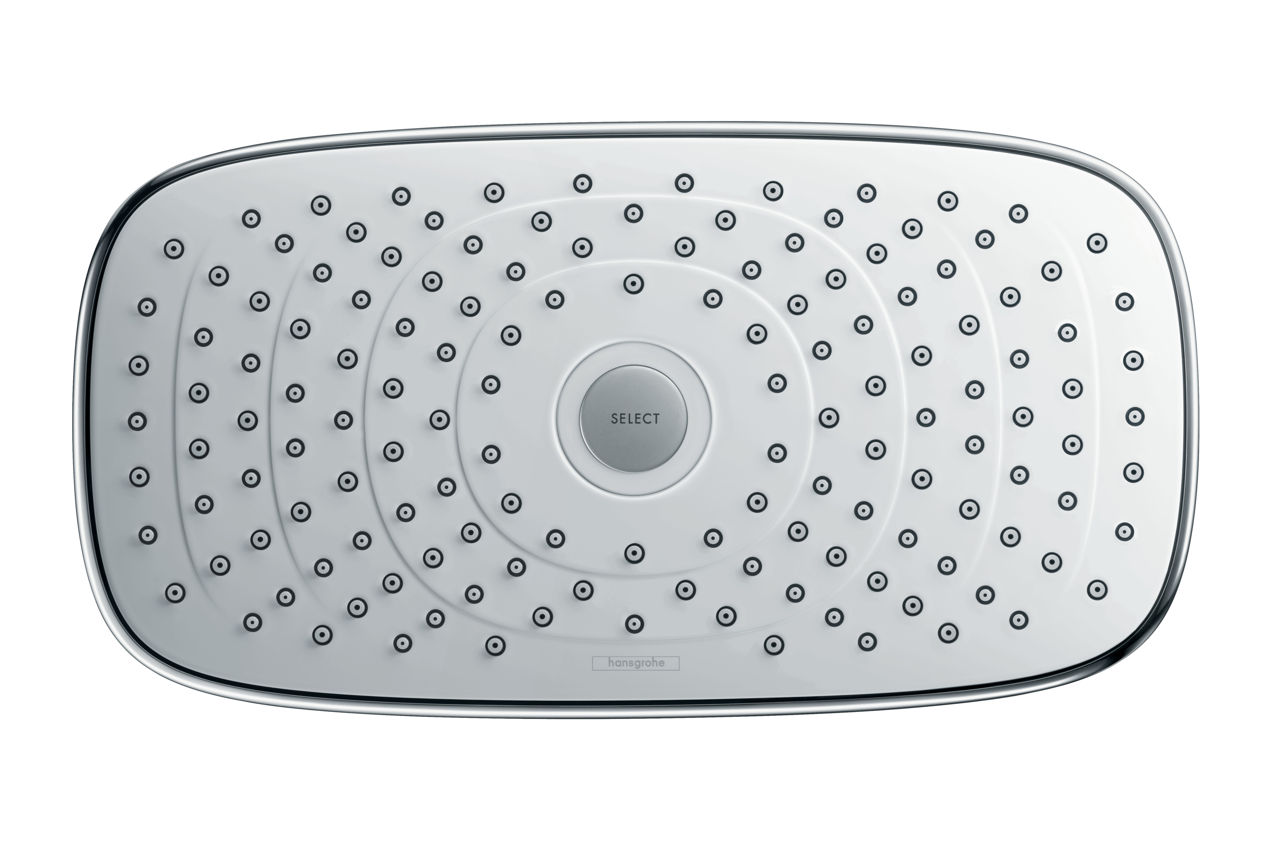 Верхний душ hansgrohe Raindance Select E 300 2jet с потолочным кронштейном 27384000 хром 76920₽