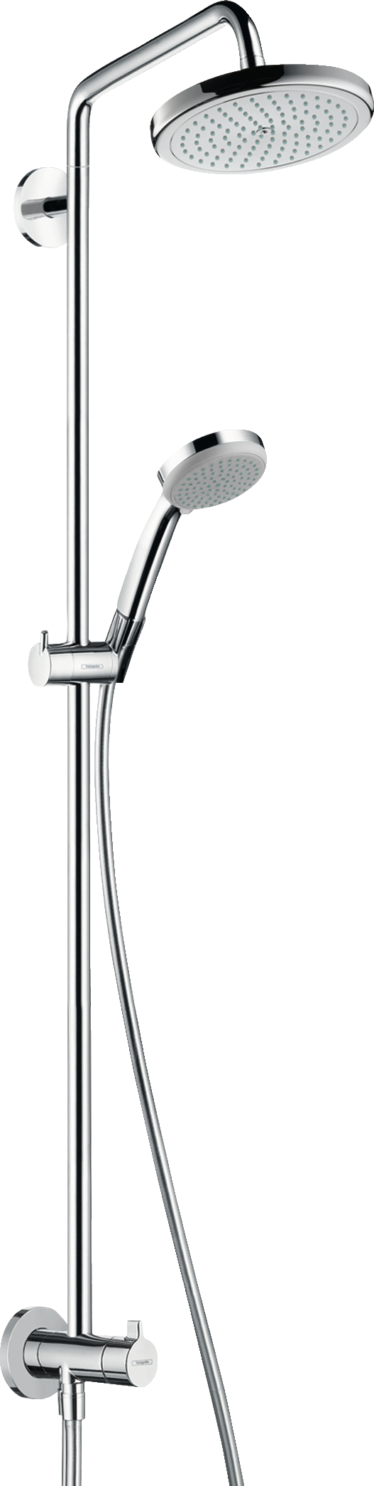 Душевая система hansgrohe Croma 220 Showerpipe Reno 27224000