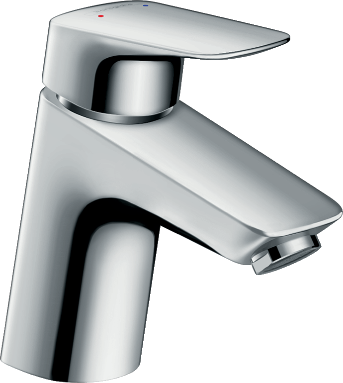 Смеситель hansgrohe Logis для раковины без сливного набора, хром 71071000