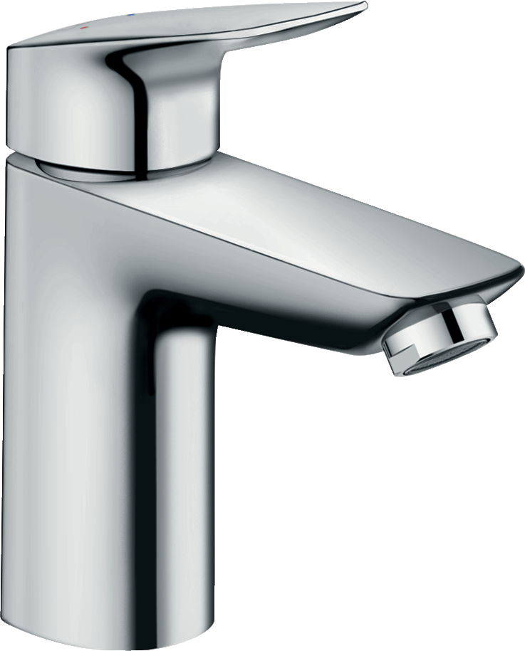 Смеситель hansgrohe Logis для раковины со средним изливом без сливного набора, хром 71101000