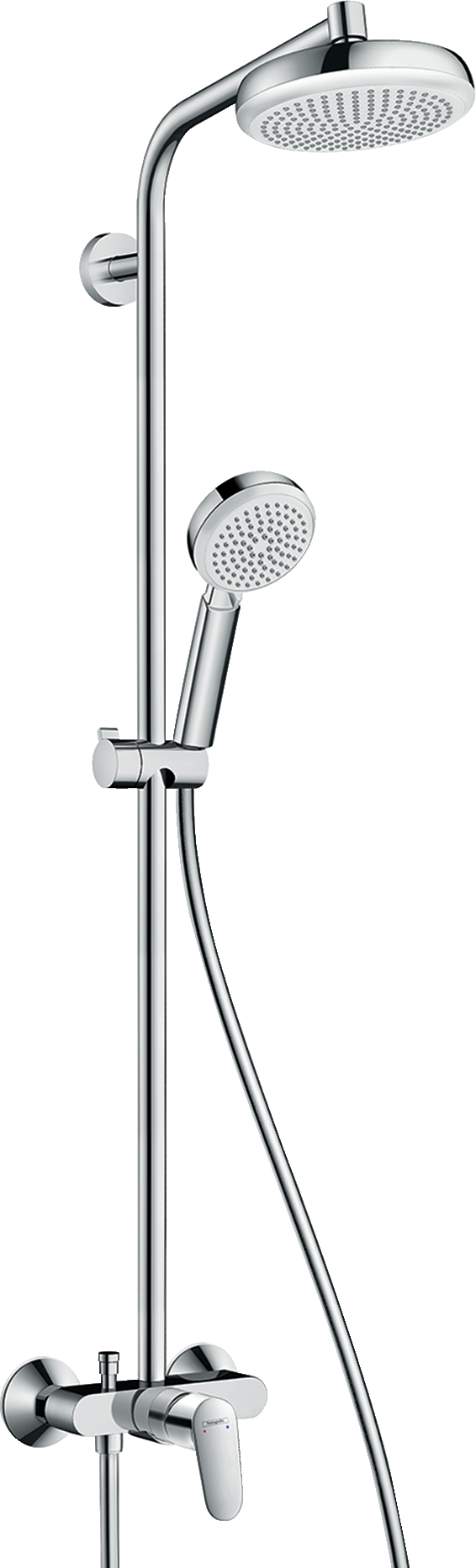 Душевая система hansgrohe Crometta 160 1Jet со смесителем 27266400