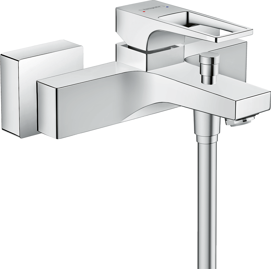 Смеситель hansgrohe Metropol для ванны 74540000 смеситель для ванны и душа hansgrohe metropol 74540000 хром