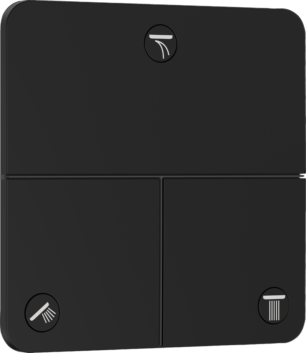 Переключатель потоков hansgrohe ShowerSelect Comfort Q 15587670 матовый черный 93990₽