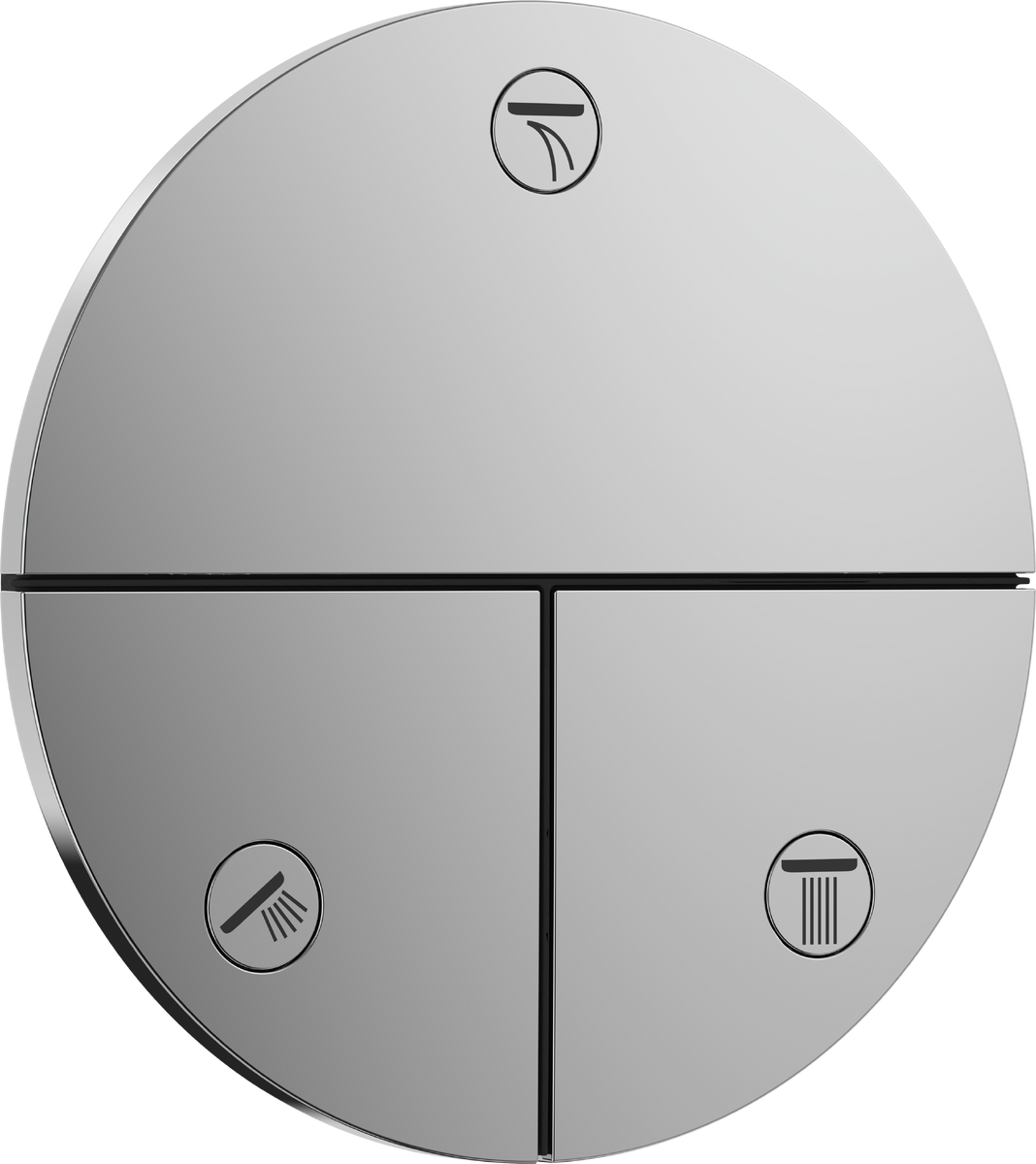 Переключатель потоков hansgrohe ShowerSelect Comfort S 15558000 хром 67300₽