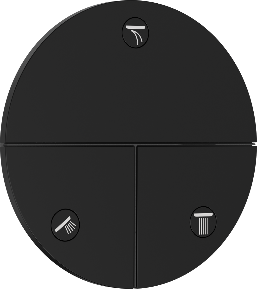 Переключатель потоков hansgrohe ShowerSelect Comfort S 15558670 матовый черный 86600₽