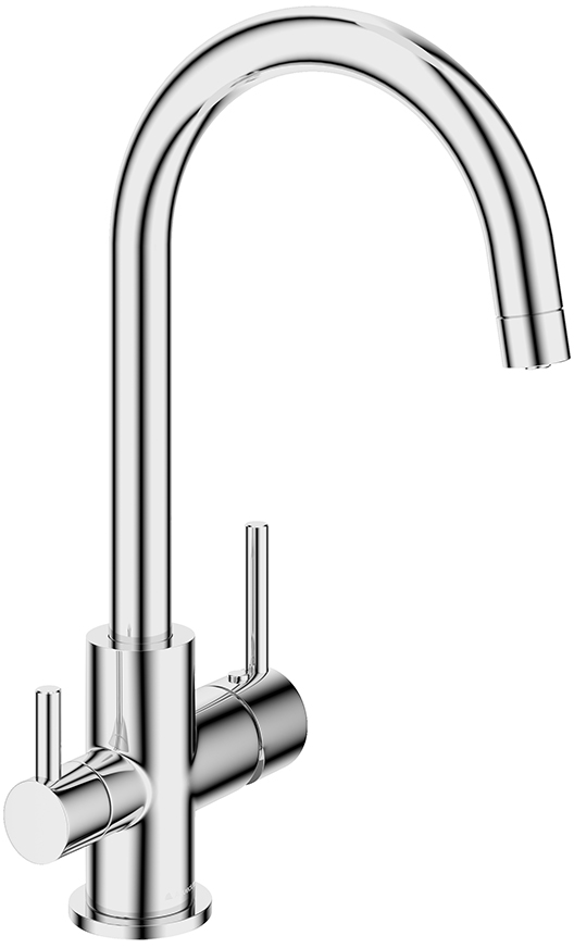 Смеситель для кухни Aqueduto ASSISTENTE ASI0100 с каналом для питьевой воды хром 12400₽