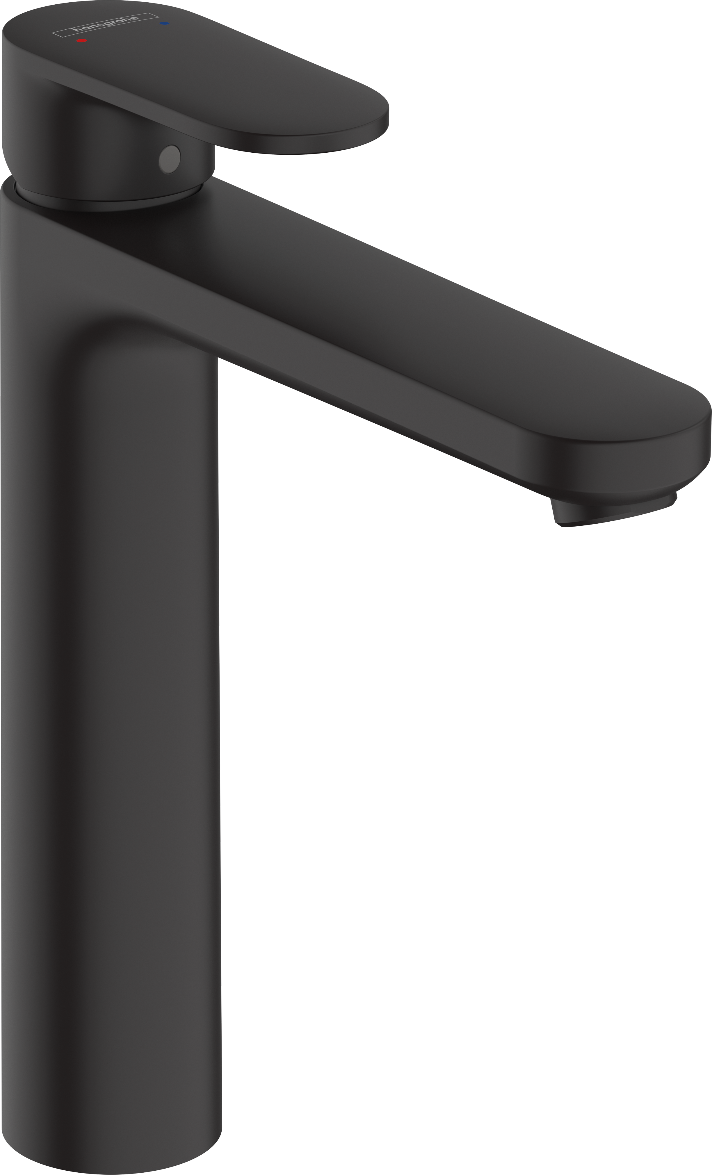 Смеситель для раковины hansgrohe Vernis Blend 190 без сливного гарнитура 71582670 матовый черный 16990₽