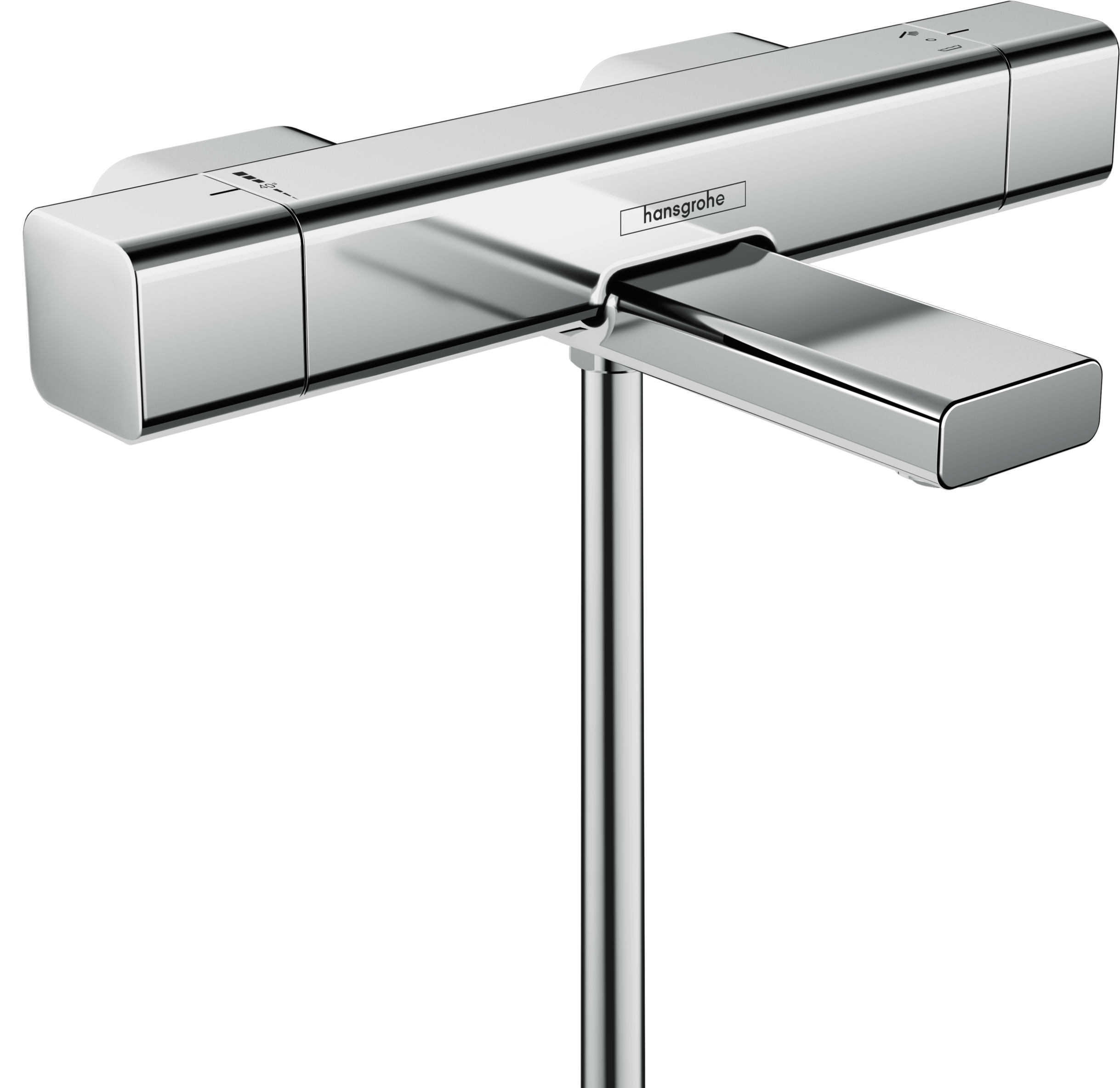 Термостат для ванны hansgrohe Ecostat E 15774000U1 хром уцененный товар 35990₽