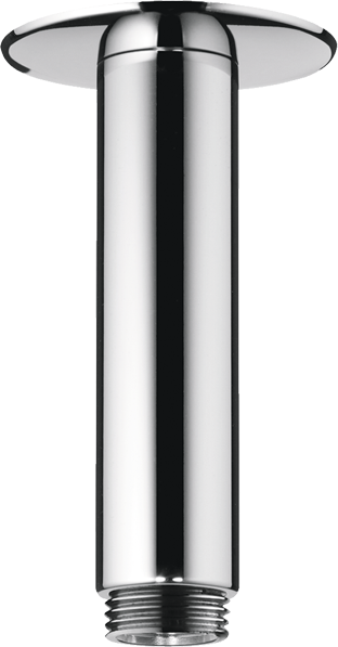 Душевой кронштейн hansgrohe потолочный 100 мм 27479000 хром 7800₽