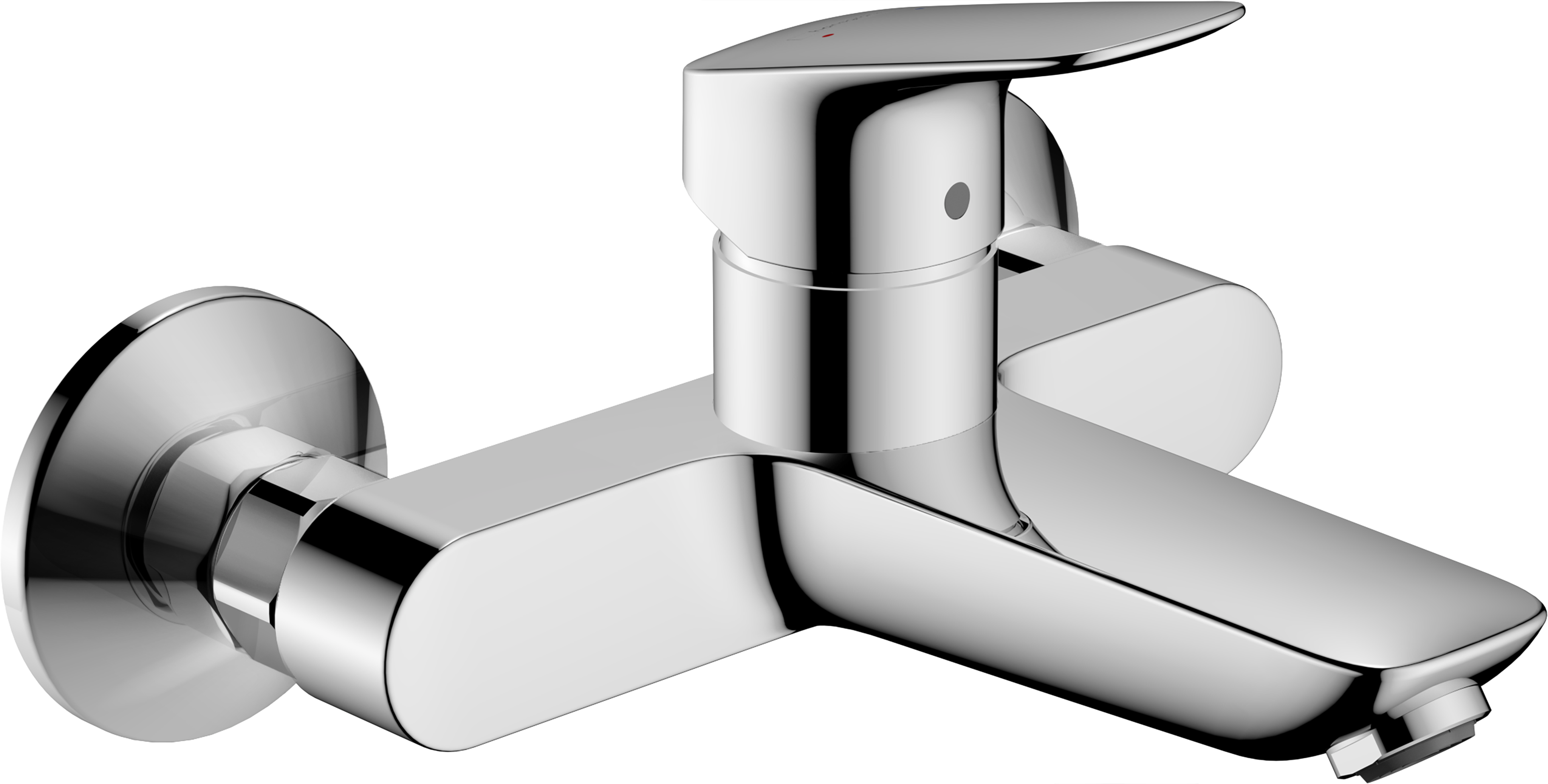 Смеситель для раковины hansgrohe Logis настенный 71225000 хром 17000₽