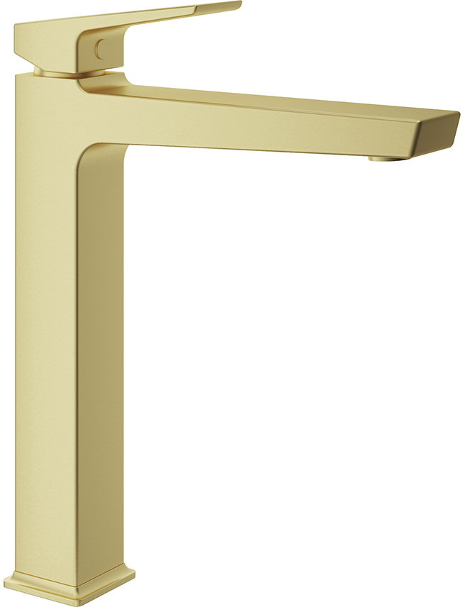 Смеситель для раковины Aqueduto CLARO CLA0350 шлифованное золото 23600₽