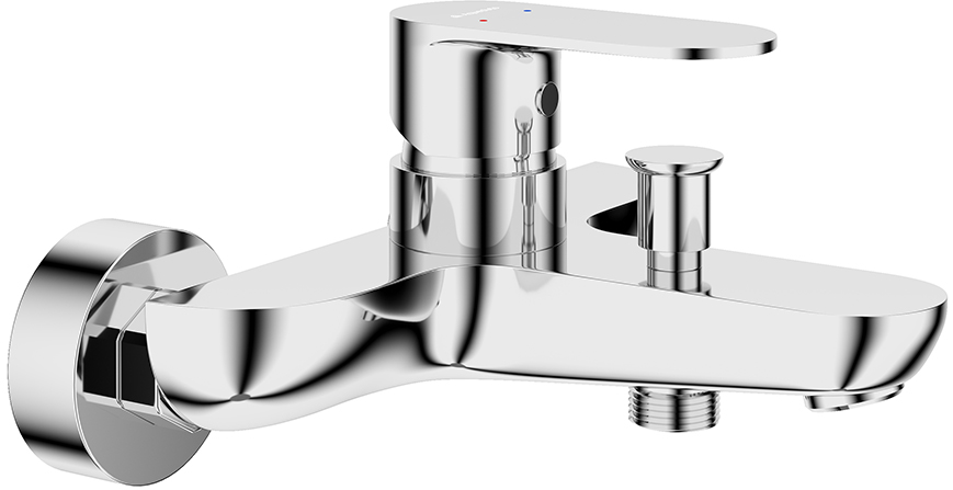 Смеситель для ванны Aqueduto BASE BAS0600 хром 11400₽