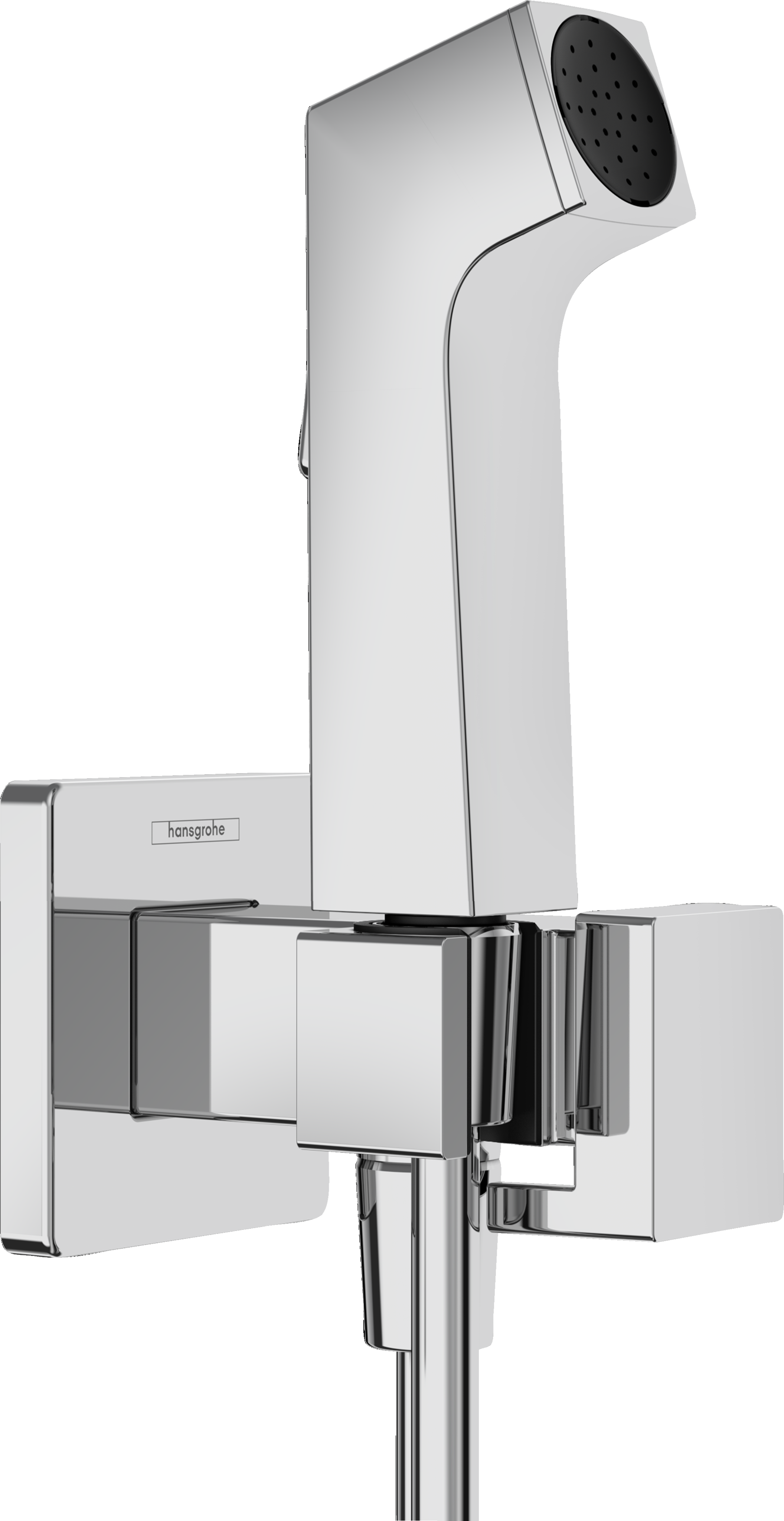 Гигиенический душ hansgrohe 1jet E с запорным вентилем держателем и шлангом 125 см 29233000U хром уцененный товар 22990₽