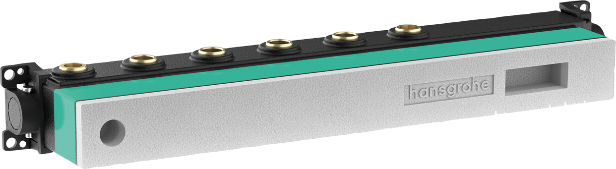 Встраиваемая часть термостата hansgrohe RainSelect на 4 потребителя 15312180 108500₽
