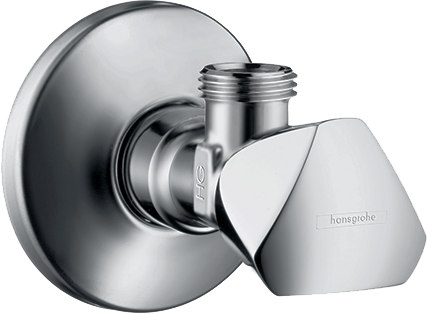 Вентиль угловой hansgrohe 38 13902000 хром 1900₽