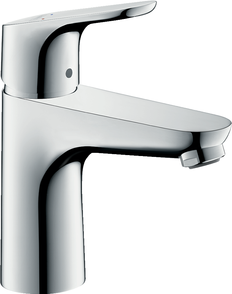 Смеситель для раковины hansgrohe Focus 100 со сливным гарнитуром 31607000 хром 15100₽