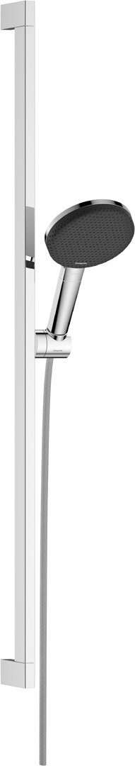 Душевой гарнитур hansgrohe Raindance Alive Select S 125 3 струи со штангой Unica E Puro 90 см 24601000 хром 41300₽