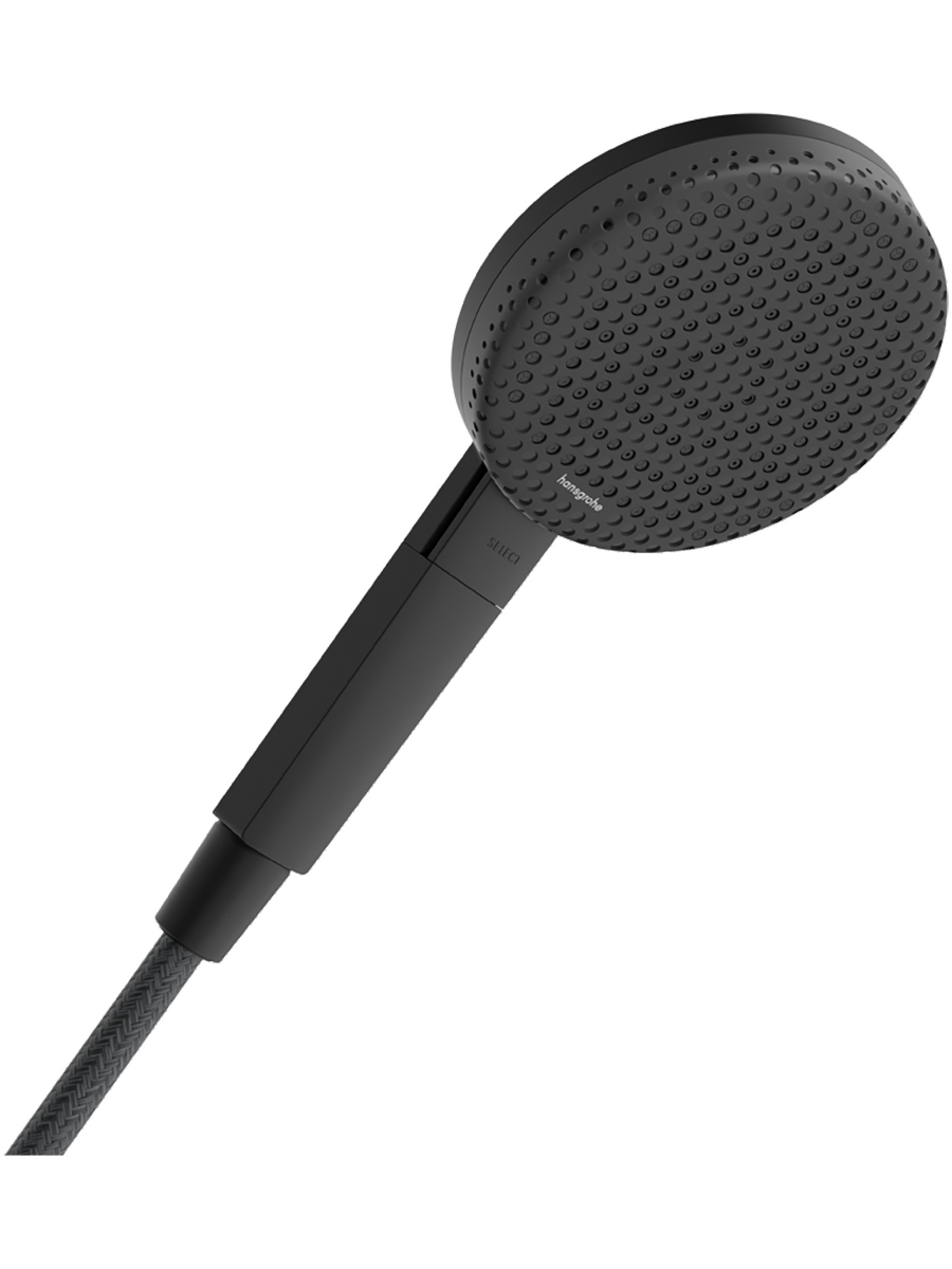 Ручной душ hansgrohe Raindance Alive Select S 24500340 шлифованный черный хром 14790₽