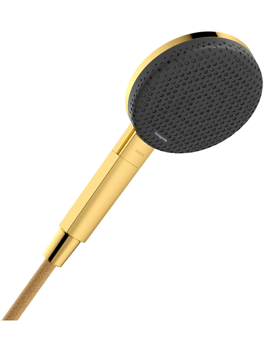 Ручной душ hansgrohe Raindance Alive Select S 24500990 шлифованное золото 14990₽