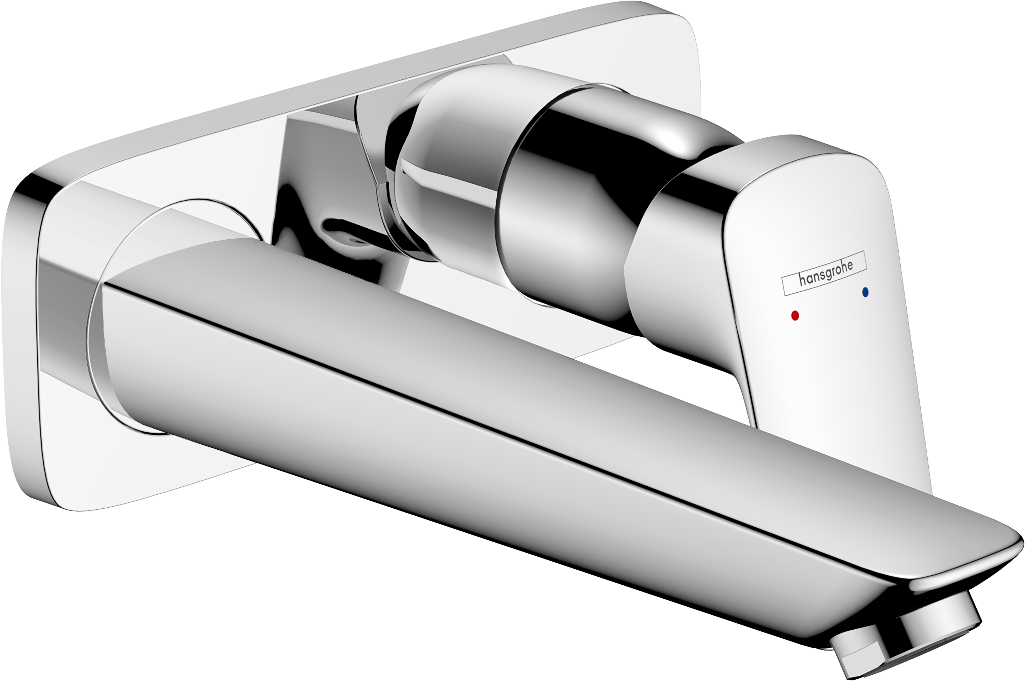 Внешняя часть смесителя для раковины hansgrohe Logis скрытого монтажа настенный 71220000 хром 19990₽