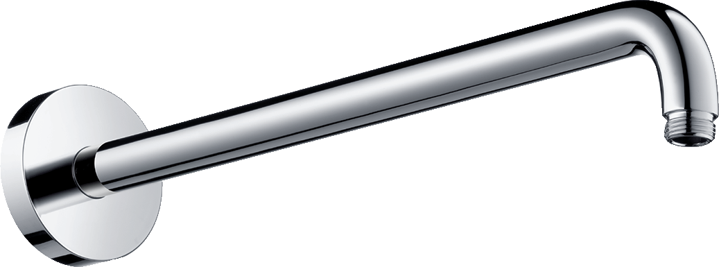 Душевой кронштейн hansgrohe настенный 389 мм 27413000 хром 10990₽