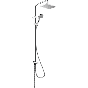 Душевая система hansgrohe Vernis Shape 230 1jet Reno с переключателем потоков 26282000, хром