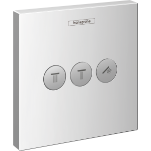 Переключатель потоков для душа hansgrohe ShowerSelect на 3 потребителя 15764000, хром