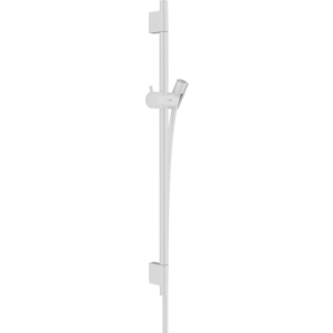 Душевая штанга hansgrohe Unica S Puro 65 см со шлангом 28632700, матовый белый