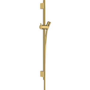Душевая штанга hansgrohe Unica S Puro 65 см со шлангом 28632990, полированное золото