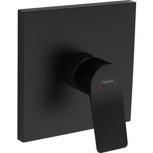 Внешняя часть смесителя для душа hansgrohe Vivenis скрытого монтажа 75615670, матовый черный