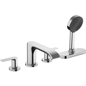 Внешняя часть смесителя для ванны hansgrohe Vivenis на край ванны, на 4 отверстия, с sBox 75444000, хром