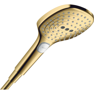Ручной душ hansgrohe Raindance Select E 120 3 режима 26520990, полированное золото