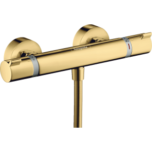 Термостат для душа hansgrohe Ecostat Comfort 13116990, полированное золото