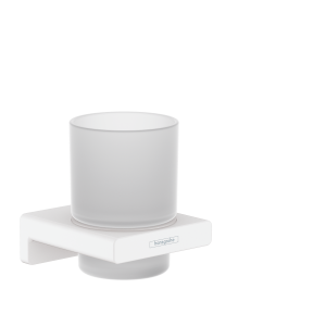 Стакан для зубных щеток hansgrohe AddStoris 41749700, матовый белый