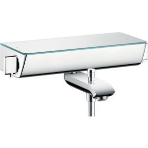 Термостат для ванны hansgrohe Ecostat Select внешнего монтажа 13141400, белый/хром