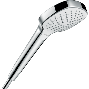 Ручной душ hansgrohe Croma Select E 110 3jet Vario 26812400, белый/хром