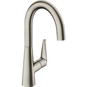 Смеситель для кухонной мойки hansgrohe Talis M51 220, 1jet 72814800, под сталь