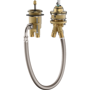 Встраиваемая часть смесителя на край ванны на 2 отверстия hansgrohe 13159180