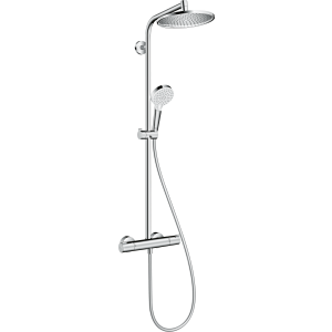 Душевая система hansgrohe Crometta S 240 1jet EcoSmart с термостатом 27268000, хром