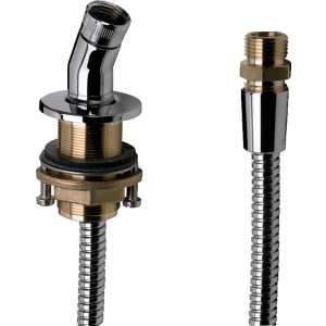 Держатель душа для установки на край ванны hansgrohe 28307000, хром