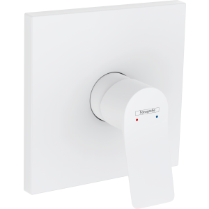 Внешняя часть смесителя для душа hansgrohe Vivenis скрытого монтажа 75615700, матовый белый