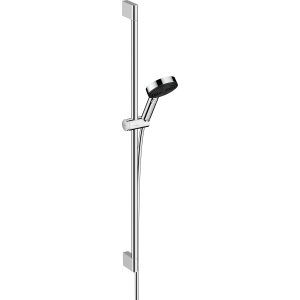 Душевой гарнитур hansgrohe Pulsify Select S 105 3jet Relaxation EcoSmart cо штангой 90 см 24171000, хром