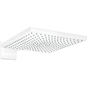 Верхний душ hansgrohe Raindance E 300 1jet с настенным кронштейном 26238700, матовый белый