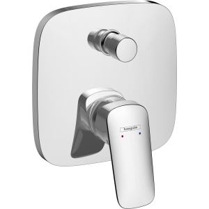 Внешняя часть смесителя для ванны hansgrohe Logis скрытого монтажа 71405000, хром