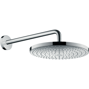 Верхний душ hansgrohe Raindance Select S 300 2jet с настенным кронштейном 27378000, хром