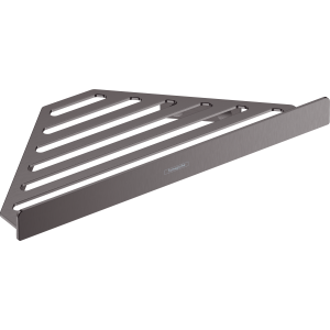Корзина угловая hansgrohe AddStoris 41741340, шлифованный черный хром